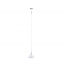 Suspension URail Sarrasani Blanc#Opale max. 20W E14 sans ampoule (96973)