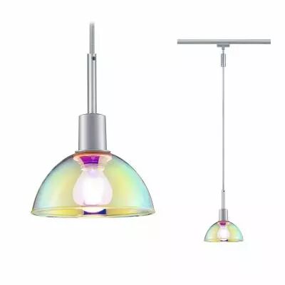 Suspension URail Sarrasani Chrome mat#Dichro�que max. 20W E14 sans ampoule (96975)