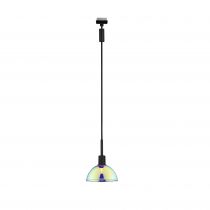 Suspension URail Sarrasani Noir mat#Dichroïque max. 20W E14 sans ampoule (96976)