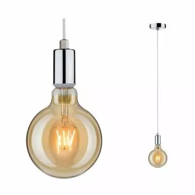 Suspensions Larus IP44 max1x20W E27 chrome 230V m�tal (79753)