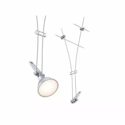 Syst�me c�bles Comet Spot individuel GU5,3 max. 50W 12V Chrome mat (94487)