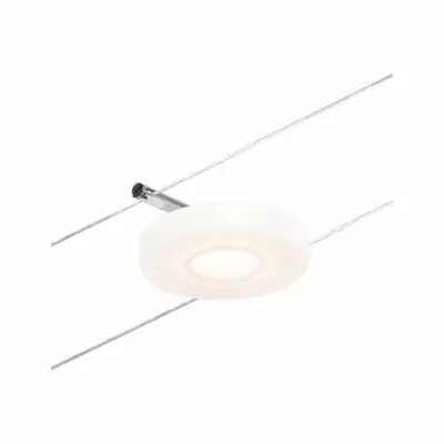 Syst�me c�bles LED DiscLED Spot individuel 450lm 4,5W 3000K 12V Chrome mat/Chrome (94427)