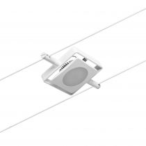 Système câbles LED MacLED Spot individuel 450lm 4,5W 3000K 12V Blanc dépoli/Chrome (94423)