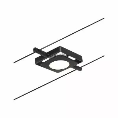 Syst�me c�bles LED MacLED Spot individuel 450lm 4,5W 3000K 12V Noir mat/Chrome (94425)
