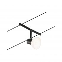 Système câbles Sheela Kit de base GU5,3 max. 5x10W 230/12V Noir mat/Chrome (94450)