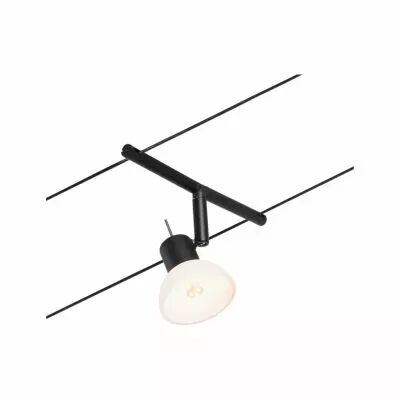 Syst�me c�bles Sheela Spot individuel GU5,3 max. 10W Noir mat/Chrome (94451)