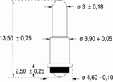 T1 3,17x14 12v 100ma (016660)