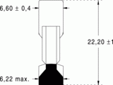 T2 6,5x22 10v 40ma (015643)