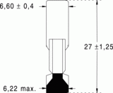 T2 6,5x27 120v 25ma (015630)