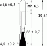 T5,5 5x30 12v 100ma (012160)