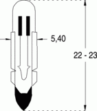 T5,5k 5x22 110v 1,5ma neon (015105)