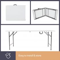Table Pliante - 180 X 70 X 74 Cm (FP183)