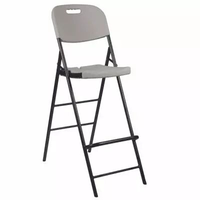TABOURET DE BAR � DOSSIER - PLIANT (FP140N)