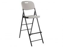 TABOURET DE BAR À DOSSIER - PLIANT (FP140N)