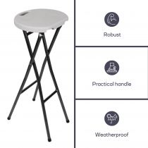 Tabouret de bar pliant (FP145)