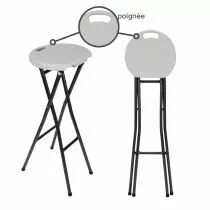 Tabouret de bar pliant (FP145)