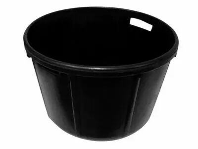 TALIAPLAST - CUVE DE CHANTIER - 45L - CAOUTCHOUC - 2 POIGN�ES