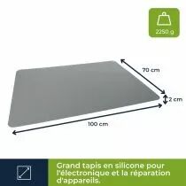 Tapis Antistatique Avec Cordon De Terre - 70 X 100 Cm (AS15)