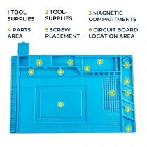 TAPIS DE SOUDAGE EN SILICONE (AS11)