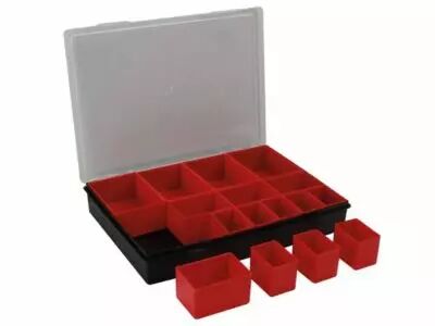 TAYG - BO�TE DE RANGEMENT - 330 x 247 x 54 mm - 16 COMPARTIMENTS AMOVIBLES
