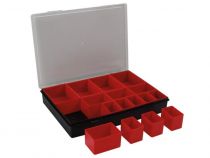 TAYG - BOÎTE DE RANGEMENT - 330 x 247 x 54 mm - 16 COMPARTIMENTS AMOVIBLES