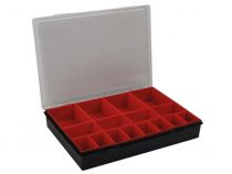 TAYG - BOÎTE DE RANGEMENT - 330 x 247 x 54 mm - 16 COMPARTIMENTS AMOVIBLES