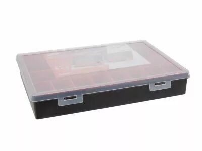 TAYG - BO�TE DE RANGEMENT - 330 x 247 x 54 mm - 16 COMPARTIMENTS AMOVIBLES