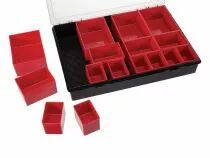 TAYG - BO&Icirc;TE DE RANGEMENT - 330 x 247 x 54 mm - 16 COMPARTIMENTS AMOVIBLES