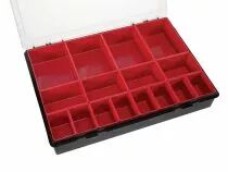 TAYG - BO&Icirc;TE DE RANGEMENT - 330 x 247 x 54 mm - 16 COMPARTIMENTS AMOVIBLES