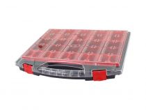 TAYG - BOÎTE DE RANGEMENT - 430 x 370 x 55 mm - 25 COMPARTIMENTS AMOVIBLES