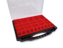 TAYG - BOÎTE DE RANGEMENT - 430 x 370 x 55 mm - 25 COMPARTIMENTS AMOVIBLES