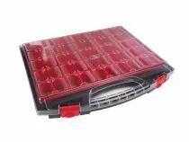 TAYG - BO&Icirc;TE DE RANGEMENT - 430 x 370 x 55 mm - 25 COMPARTIMENTS AMOVIBLES