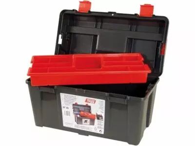 TAYG - COFFRE � OUTILS - 445 x 235 x 230 mm - AVEC PLATEAU AMOVIBLE