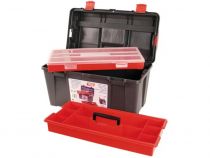 TAYG - COFFRE À OUTILS - 480 x 258 x 255 mm - AVEC PLATEAU ET BAC