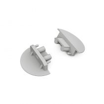 TERMINAISON PROFILE RAINURE 14,4MM GS PACK DE 2 (9900)