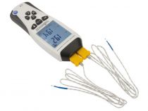 THERMOMÈTRE AVEC THERMOCOUPLES TYPES K/J (DEM106)