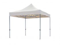 Tonnelle pliante professionnelle - blanc - 3 x 3m (GZB5PRO)