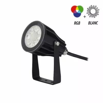 TOURNESOL PROJECT RGB + BLC 6W CCT 2700K A 6500K NOIR IP66 RF (80105)