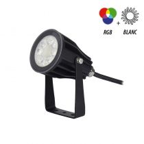 TOURNESOL PROJECT RGB + BLC 6W CCT 2700K A 6500K NOIR IP66 RF (80105)