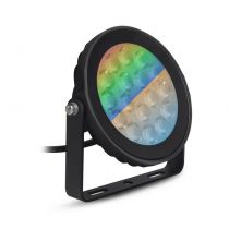 TOURNESOL PROJECT RGB + BLC 9W CCT 2700K A 6500K NOIR IP65 RF (80104)