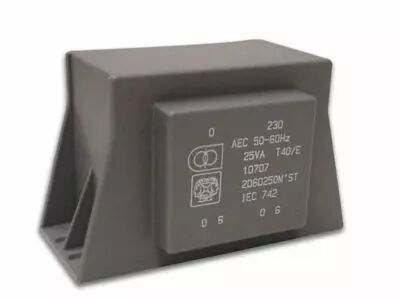 Transformateur a cosses 12va 2 x 24v / 2 x 0.250a (2240120MST)
