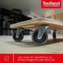 TRANSPORTEUR DE MEUBLES - 560 x 300 MM - CHARGE MAX. 150 KG