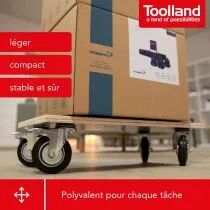 TRANSPORTEUR DE MEUBLES - 575 x 300 mm - CHARGE MAX. 400 kg