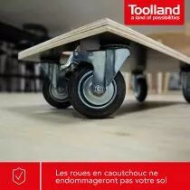 TRANSPORTEUR DE MEUBLES - 575 x 300 mm - CHARGE MAX. 400 kg