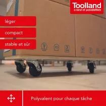 TRANSPORTEUR DE MEUBLES - 650 x 400 mm - CHARGE MAX. 400 kg