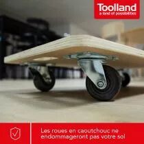 TRANSPORTEUR DE MEUBLES - 650 x 400 mm - CHARGE MAX. 400 kg
