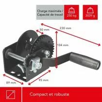 treuil manuel - 250 kg (WHW250)