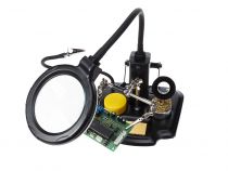 TROISIÈME MAIN AVEC LOUPE ET OUTILS DE SOUDAGE (VTHHSC)