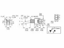 Ts-4 inverseur subminiature (pcb sans thd)1p on-on (TS-4CE)