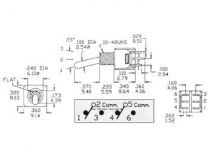 Ts-5 inverseur subminiature 2p on-on (TS-5)